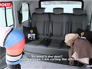 LETSDOEIT - Czech fuckslut Tricked and boned By taxi Driver