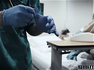 pure TABOO weirdo medic Gives teenage Patient poon exam
