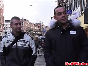 cocksucking amsterdam prostitute jizzed on