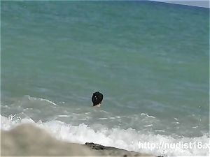 naturist beach vid fantastic cock-squeezing supersluts